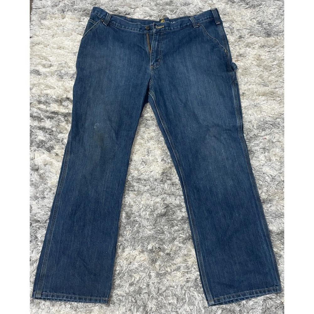 Carhartt 40x30 Carpenter Jeans; Relaxed Fit, Work Jeans, Men